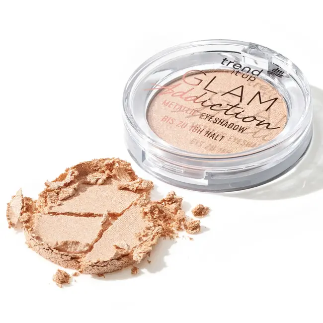 trend !t up Oogschaduw Glam Addiction Metallic 040 Pearly Perzik Goud 2.5 g