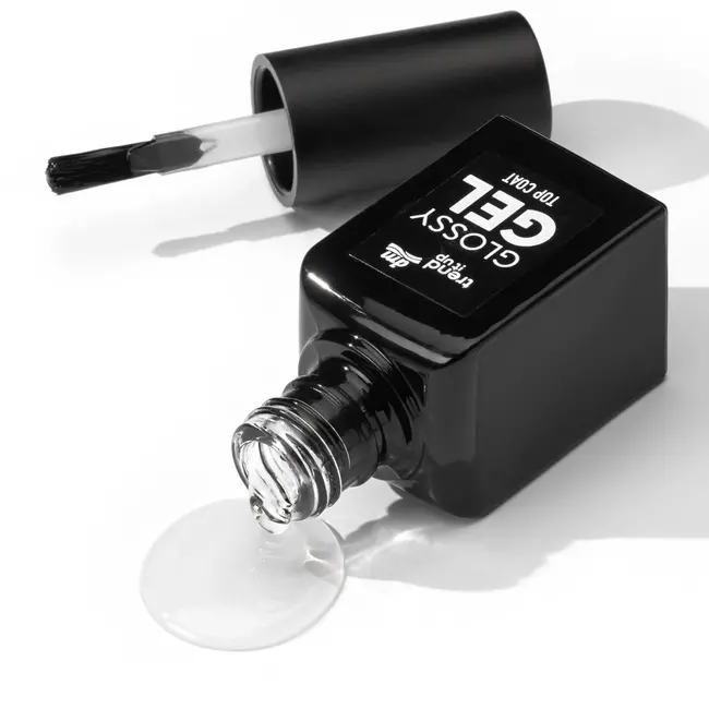 trend !t up Top Coat Glanzende Gel Transparant 11 ml
