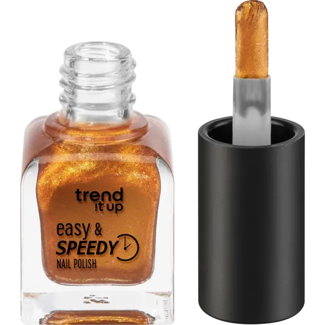 trend !t up Nagellak Easy & Speedy 480 Pearly Bronze Orange 6 ml