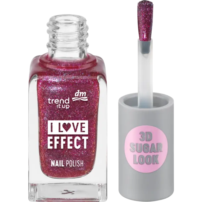 trend !t up Nagellak Effect 070 Berry Glitter 8 ml