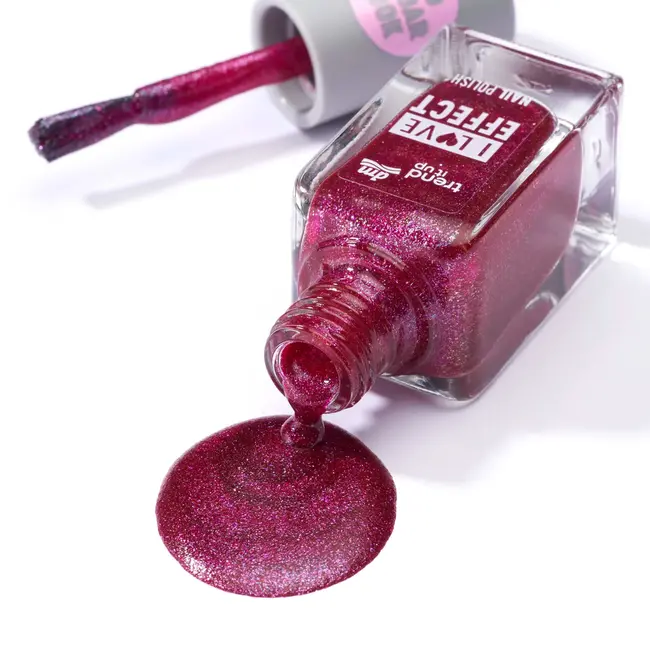trend !t up Nagellak Effect 070 Berry Glitter 8 ml