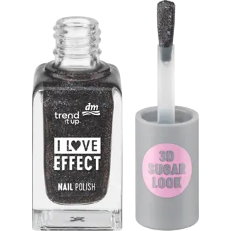 Trend !t Up trend !t up Nagellak Effect 040 Zwart Glitter