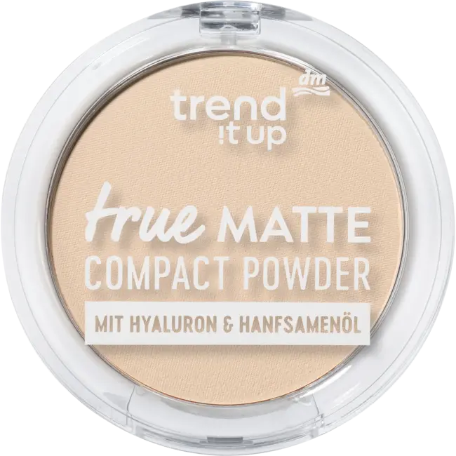 trend !t up Compacte Pads True Matte 050 Sand 9 g