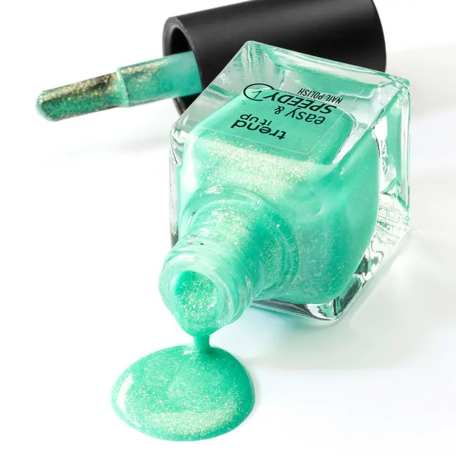 trend !t up Nagellak Easy & Speedy Nagellak 185 Groen 6 ml