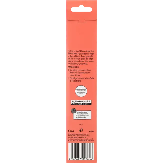 trend !t up Nagelfeile Expert Shorten & Shape Fein + Medium 1 St