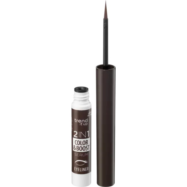 trend !t up Eyeliner 2in1 Color & Boost Serum 020 Bruin 1.7 ml