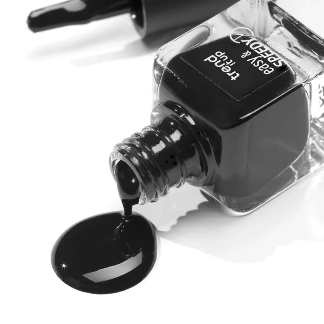 trend !t up Nagellak Easy & Speedy 120 Zwart 6 ml