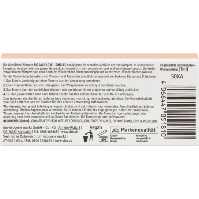 trend !t up Kunstwimpers Big Lash Love Singles 1 St