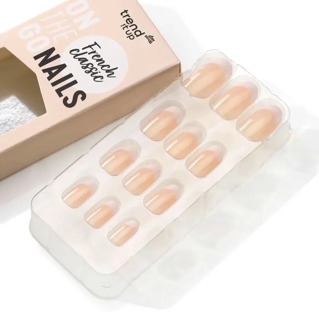trend !t up Kunstnagels On-the-go Nails French Classic 12 St