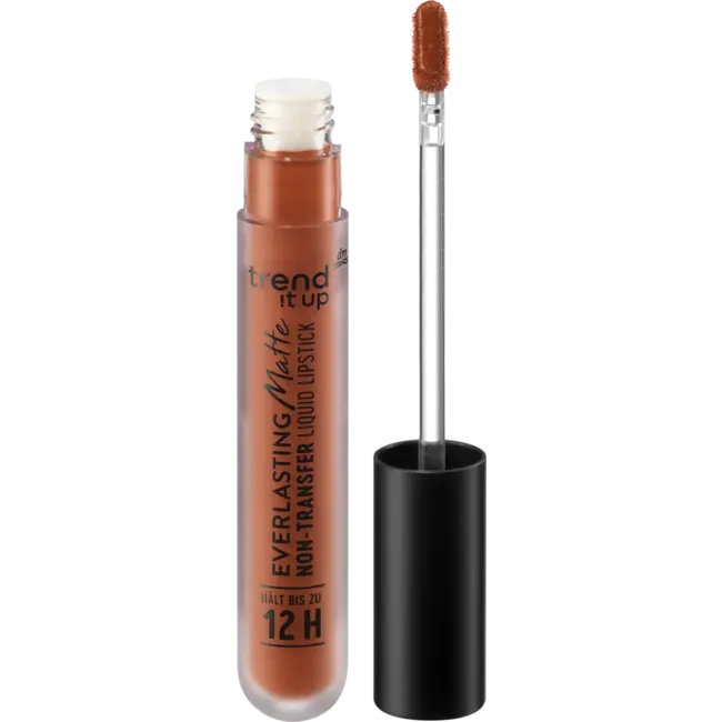 trend !t up Lippenstift Liquid Everlasting Matte 12h 050 Kaffee-braun 5 ml