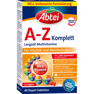 Abtei Abtei A-Z Compleet Tabletten 40 St