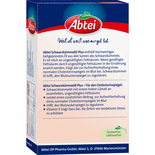 Abtei Zwarte Komijn Olie Plus Capsules 48 St. 34 g