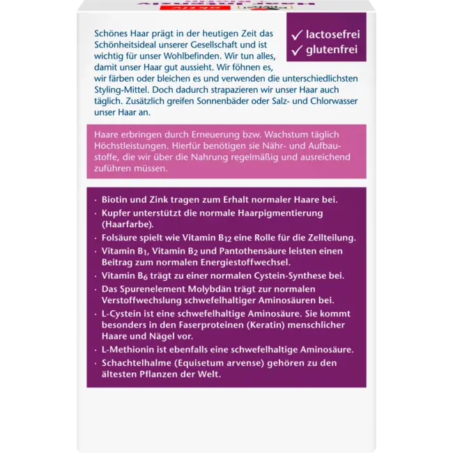 Doppelherz Haar Intensive + Biotine Capsule 30 Stuks 17.4 g