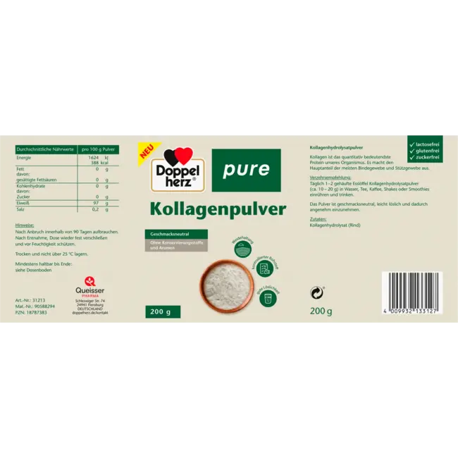 Doppelherz Collageenpoeder 200 g