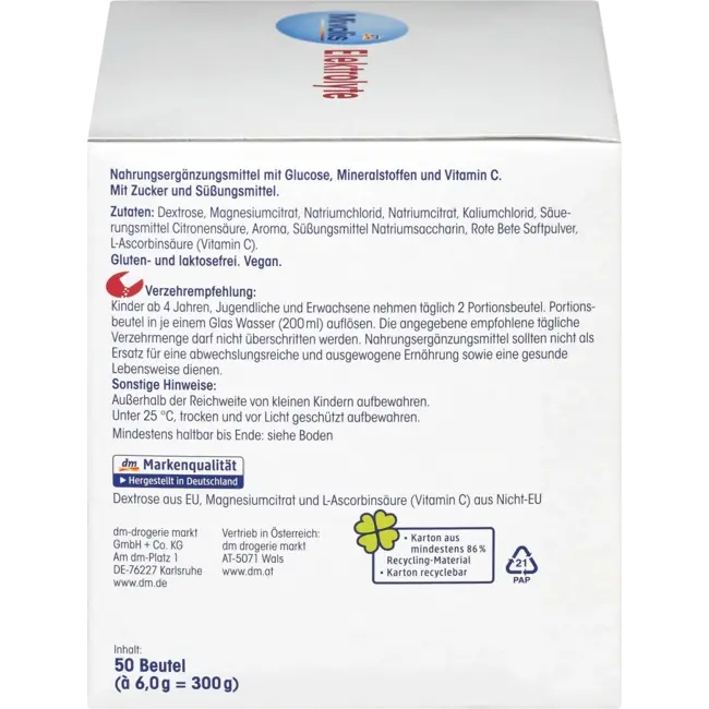 Mivolis Elektrolyten 50 Zakjes 300 g