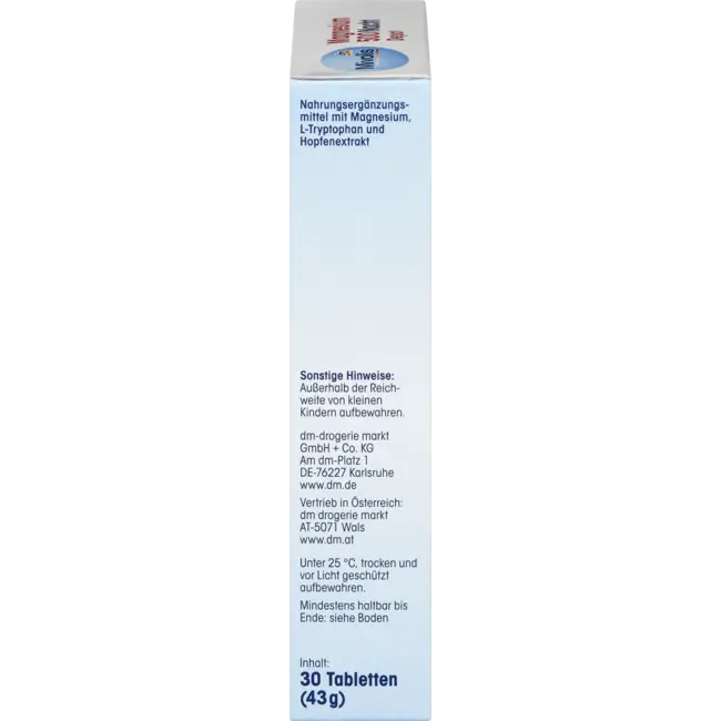 Mivolis Mivolis Magnesium 500 Nachtdepot, 30 st 43 g