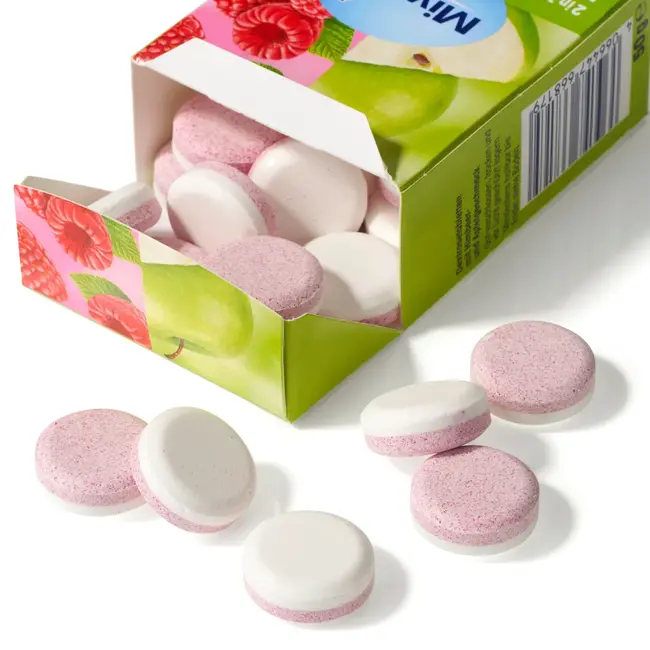 Mivolis Druivensuiker 2in1, Framboos-appel 50 g