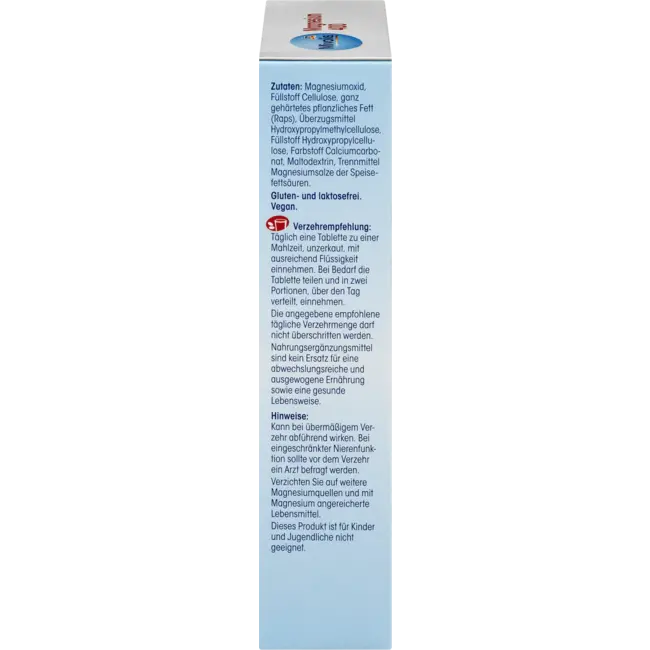 Mivolis Magnesium 400 Tabletten 60 Stuks 48 g