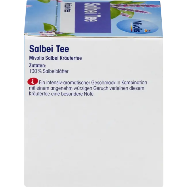 Mivolis Kruidenthee Salie Thee (12 Zakjes) 18 g