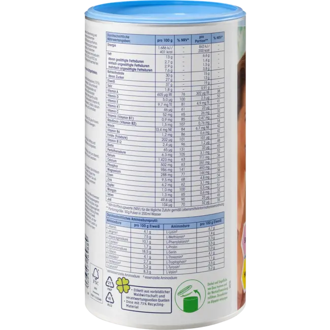 Mivolis Dieet Shake, Vitale Voeding, Chocoladesmaak 500 g