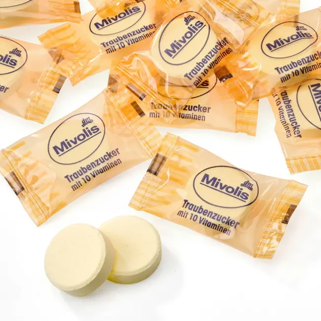 Mivolis Druivensuiker, Sinaasappel Met 10 Vitaminen 100 g