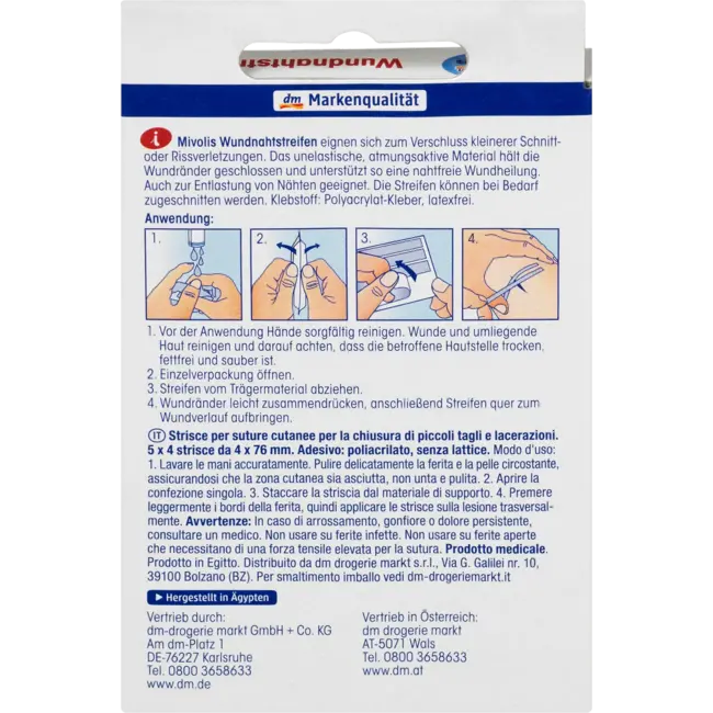 Mivolis Wondhechtstrips 20 St