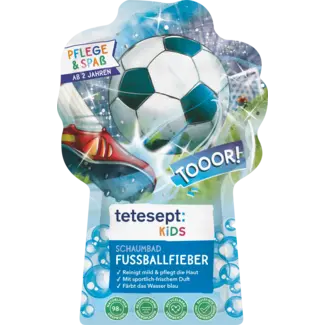 tetesept Kinder Badespaß tetesept Kinder Badespaß Schuimbad Voetbalkoorts