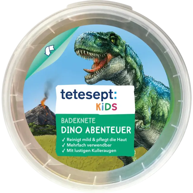 tetesept Kinder Badespaß Kinderbadadditief Badklei Dino 100 g