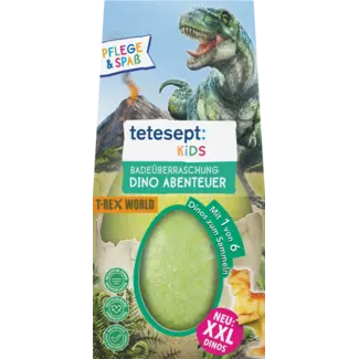 tetesept Kinder Badespaß tetesept Kinder Badespaß Badadditief Voor Kinderen Badverrassing T-rex-world