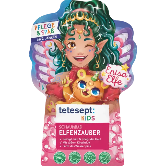 tetesept Kinder Badespaß Bubbelbad Elfenmagie 40 ml