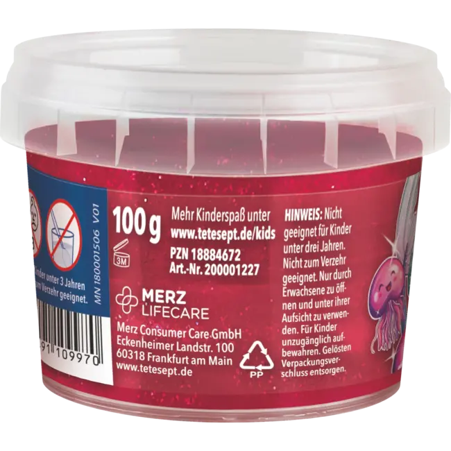 tetesept Kinderbadadditief Douche- En Badgelei Zeemeerminnenmagie 100 g