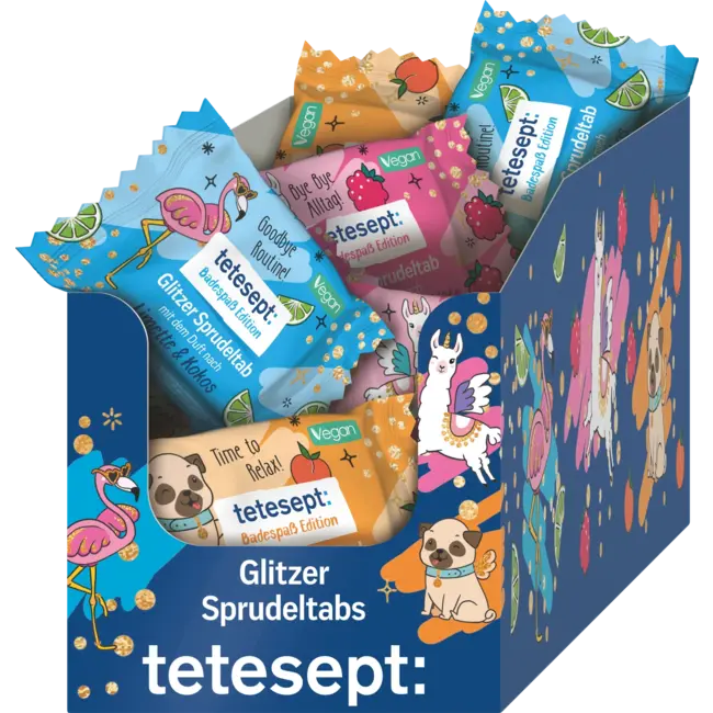 tetesept Badadditief Glitter Bruistablet 22 g