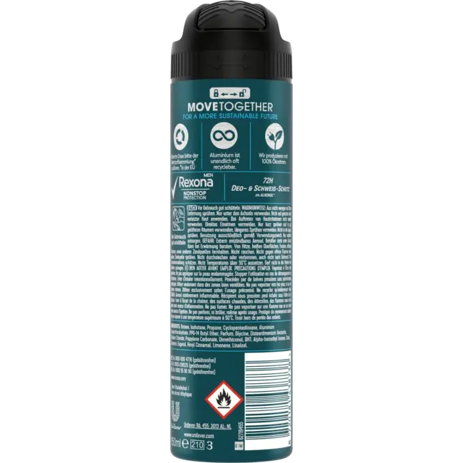 Rexona men Antitranspirant Deospray Nonstop Protection Thermo Fresh 150 ml