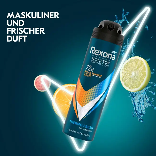 Rexona men Antitranspirant Deospray Nonstop Protection Thermo Fresh 150 ml