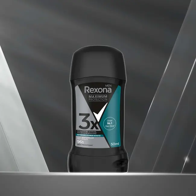 Rexona men Antitranspirant Deostick Maximale Bescherming Antibakterieller Deoschutz 50 ml