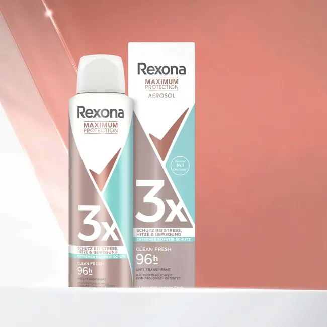 Rexona Antitranspirant Deospray Maximale bescherming Schoon Fris 150 ml