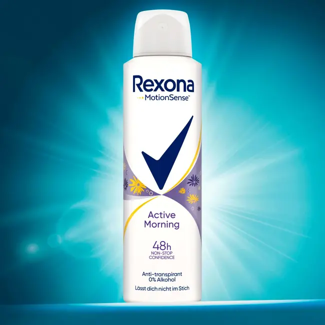 Rexona Antitranspirant Deospray Actieve Ochtend 150 ml