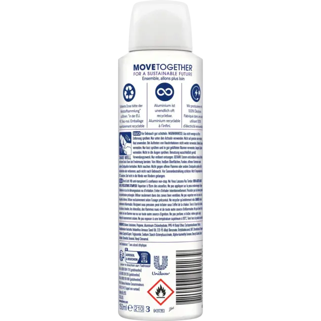 Rexona Antitranspirant Deospray Actieve Ochtend 150 ml