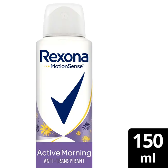 Rexona Antitranspirant Deospray Actieve Ochtend 150 ml