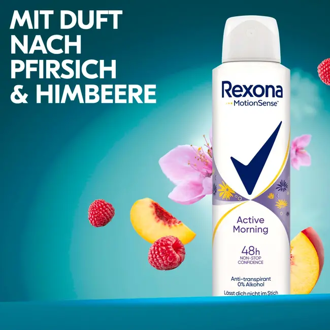 Rexona Antitranspirant Deospray Actieve Ochtend 150 ml