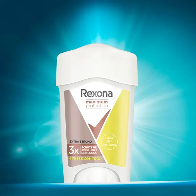 Rexona Antitranspirant Deocreme Maximale bescherming tegen stress 45 ml