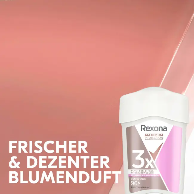 Rexona Antitranspirant Deocreme Maximale bescherming Vertrouwen 45 ml