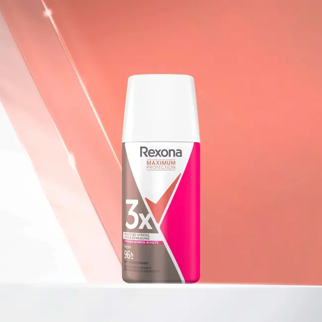 Rexona Anti-transpirant deodorantspray Maximale bescherming, reisformaat 35 ml