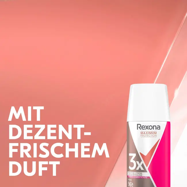 Rexona Anti-transpirant deodorantspray Maximale bescherming, reisformaat 35 ml