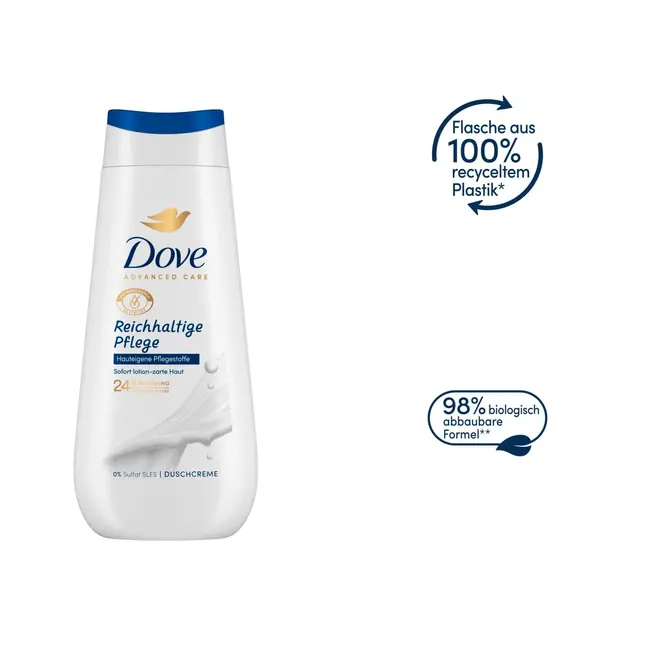 Dove Douchecrème Advanced Care Rijke verzorging 225 ml
