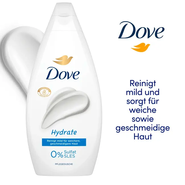 Dove Voedende douchehydraten 450 ml