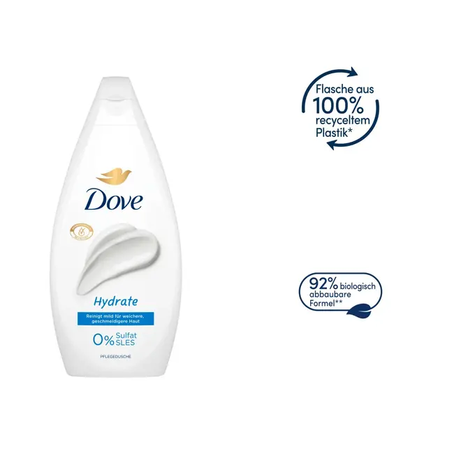 Dove Voedende douchehydraten 450 ml