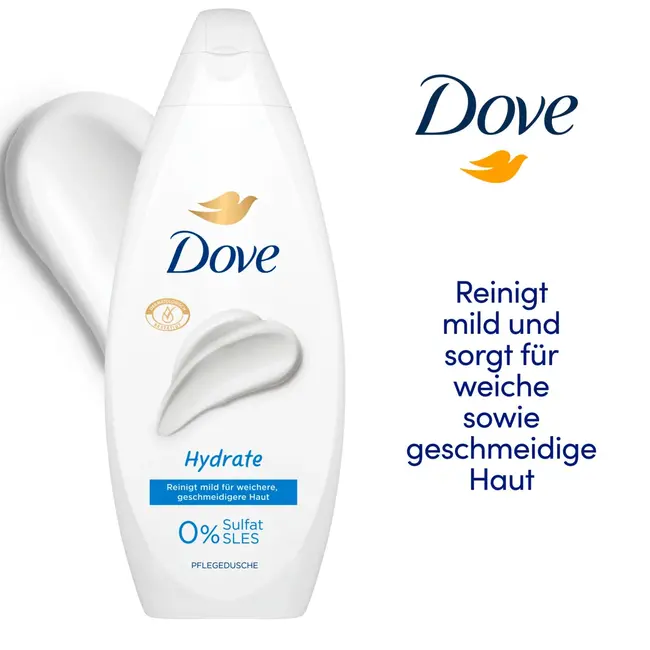 Dove Voedende douchehydraten 250 ml