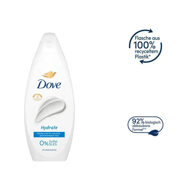 Dove Voedende douchehydraten 250 ml
