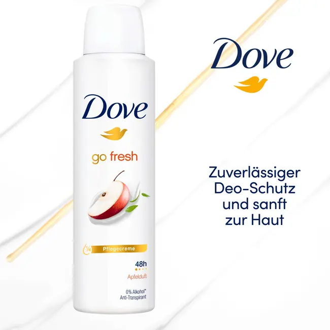 Dove Antitranspirant Deospray Go Fresh Apfelduft 150 ml